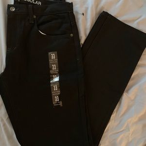 Regular Fit, Black Jeans
